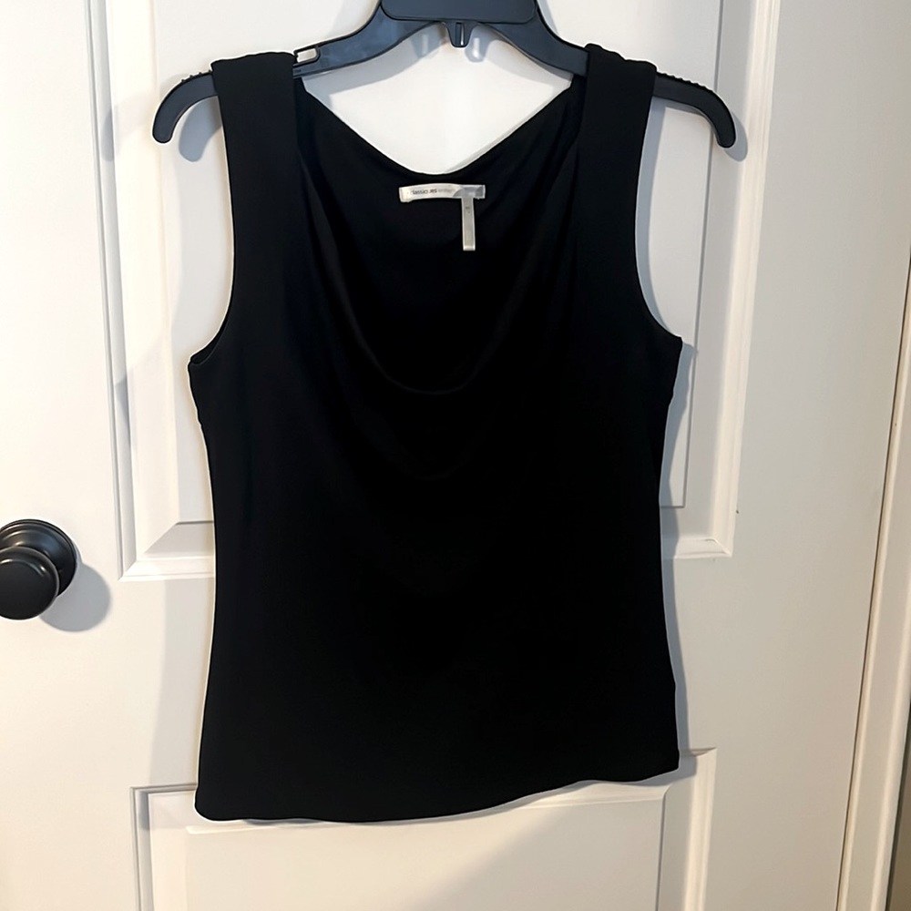 Silk dressy tank type top.